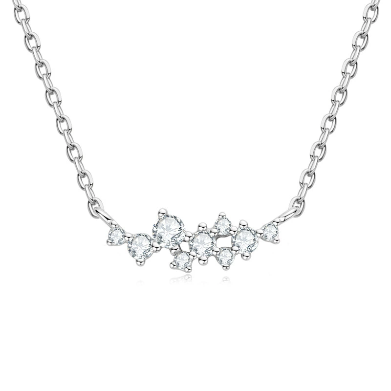 Starry Cluster D Color VVS1 Moissanite S925 Designer Necklace