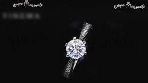 Engagement Ring, Wedding Ring, Promise Ring, Gift for Her, Gift for Women, Gift for mother, mom, mum, High-quality Moissanite Diamond Ring S925 Sterling Silver with GRA Certificate, Valentine's Day, Mother's Day