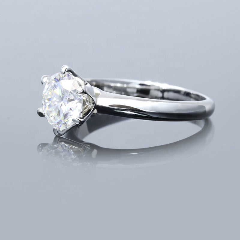 Mila Kunis engagement ring, wedding, promise ring, gift for her, girl, girlfriend, for women, mother, mom, mum, stylish 6 claw 1ct, 1.5ct, 2ct. 3ct, 5ct S925 Moissanite Diamond ring, Valentine’s Day, Mother’s Day, Birthday, anniversary