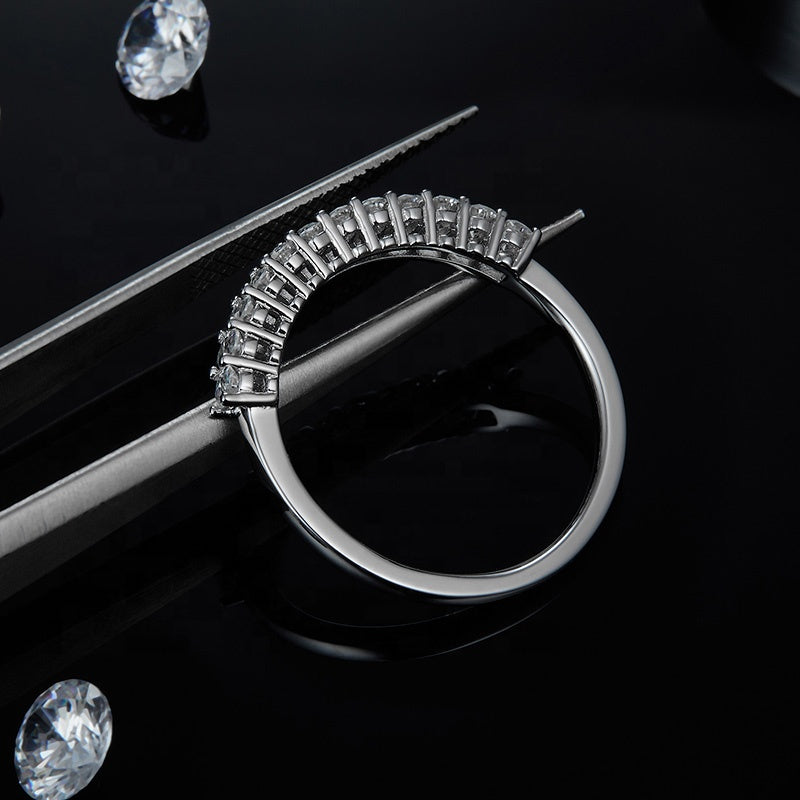 Oval Cut wedding ring, wedding band, promise ring, gift for her, girl, girlfriend, for women, mother, mom, mum, for wife, S925 Moissanite Diamond ring, Valentine’s Day, Mother’s Day, Birthday, anniversary