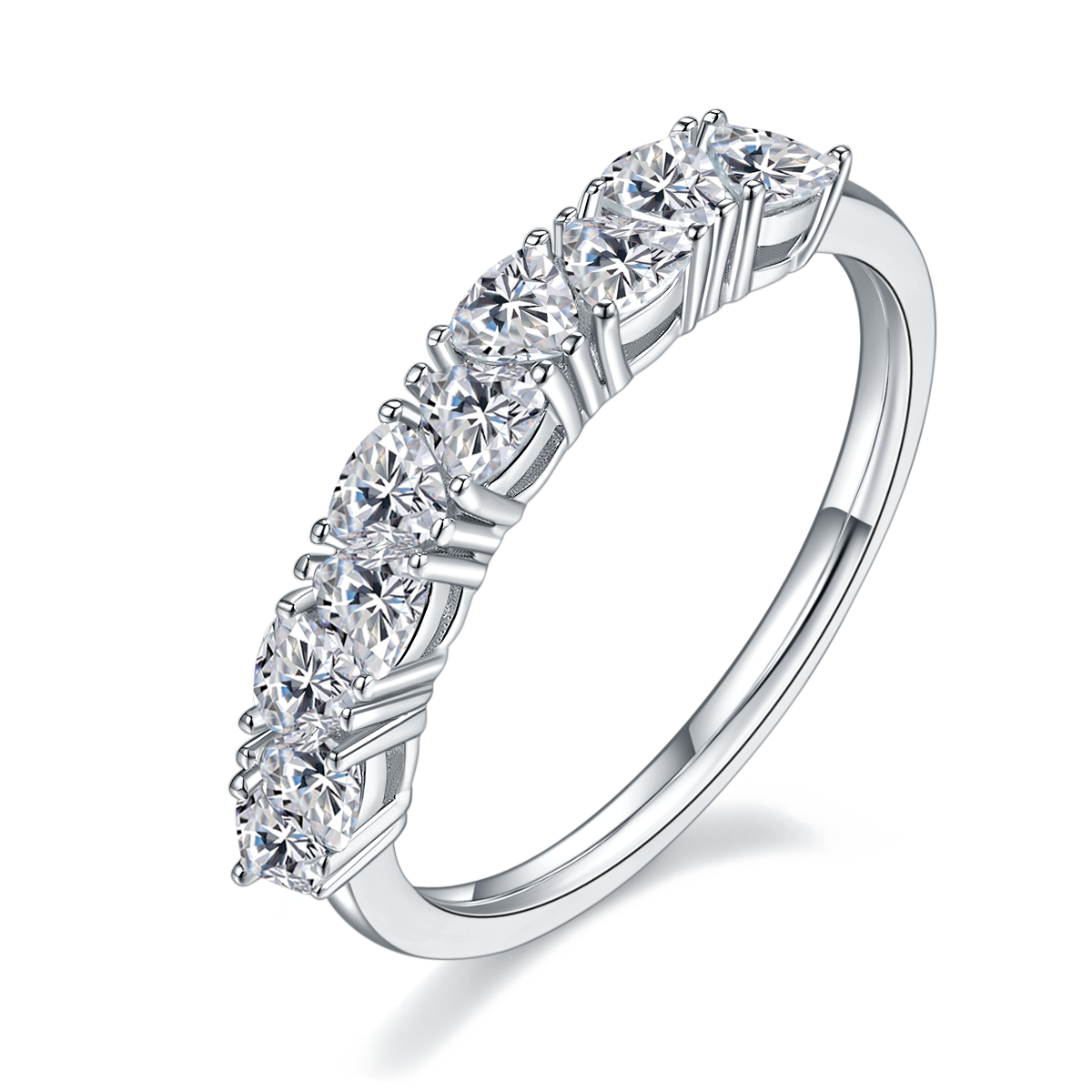 Trillion Cut wedding ring, wedding band, promise ring, gift for her, girl, girlfriend, for women, mother, mom, mum, for wife, S925 Moissanite Diamond ring, Valentine’s Day, Mother’s Day, Birthday, anniversary