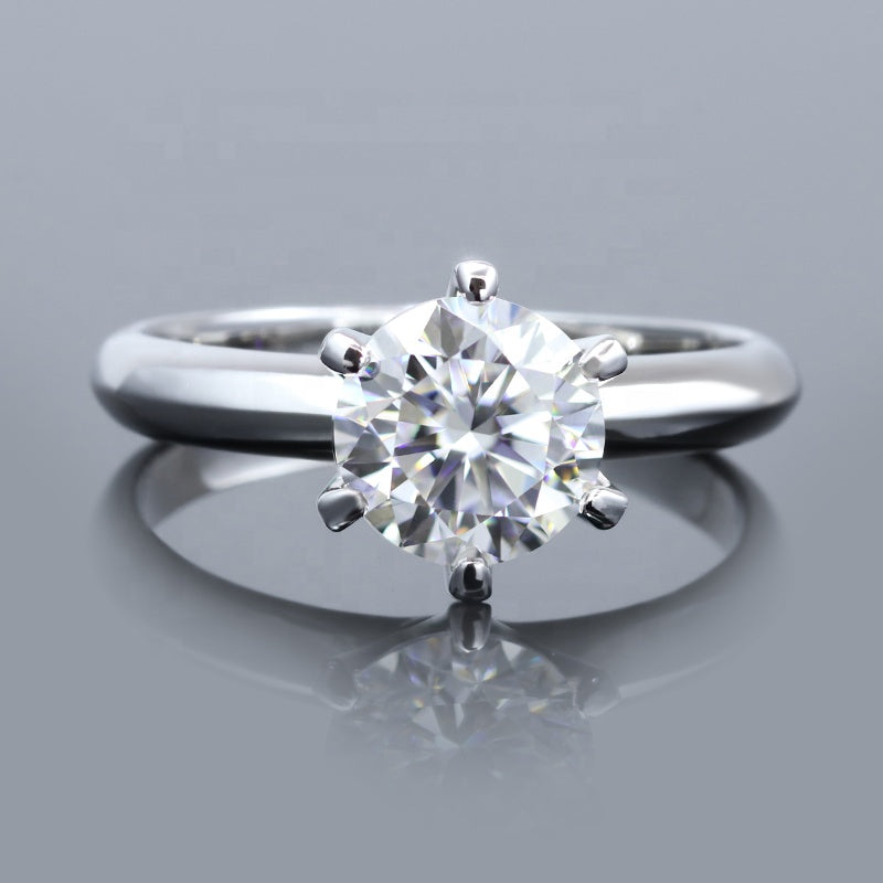 Mila Kunis engagement ring, wedding, promise ring, gift for her, girl, girlfriend, for women, mother, mom, mum, stylish 6 claw 1ct, 1.5ct, 2ct. 3ct, 5ct S925 Moissanite Diamond ring, Valentine’s Day, Mother’s Day, Birthday, anniversary