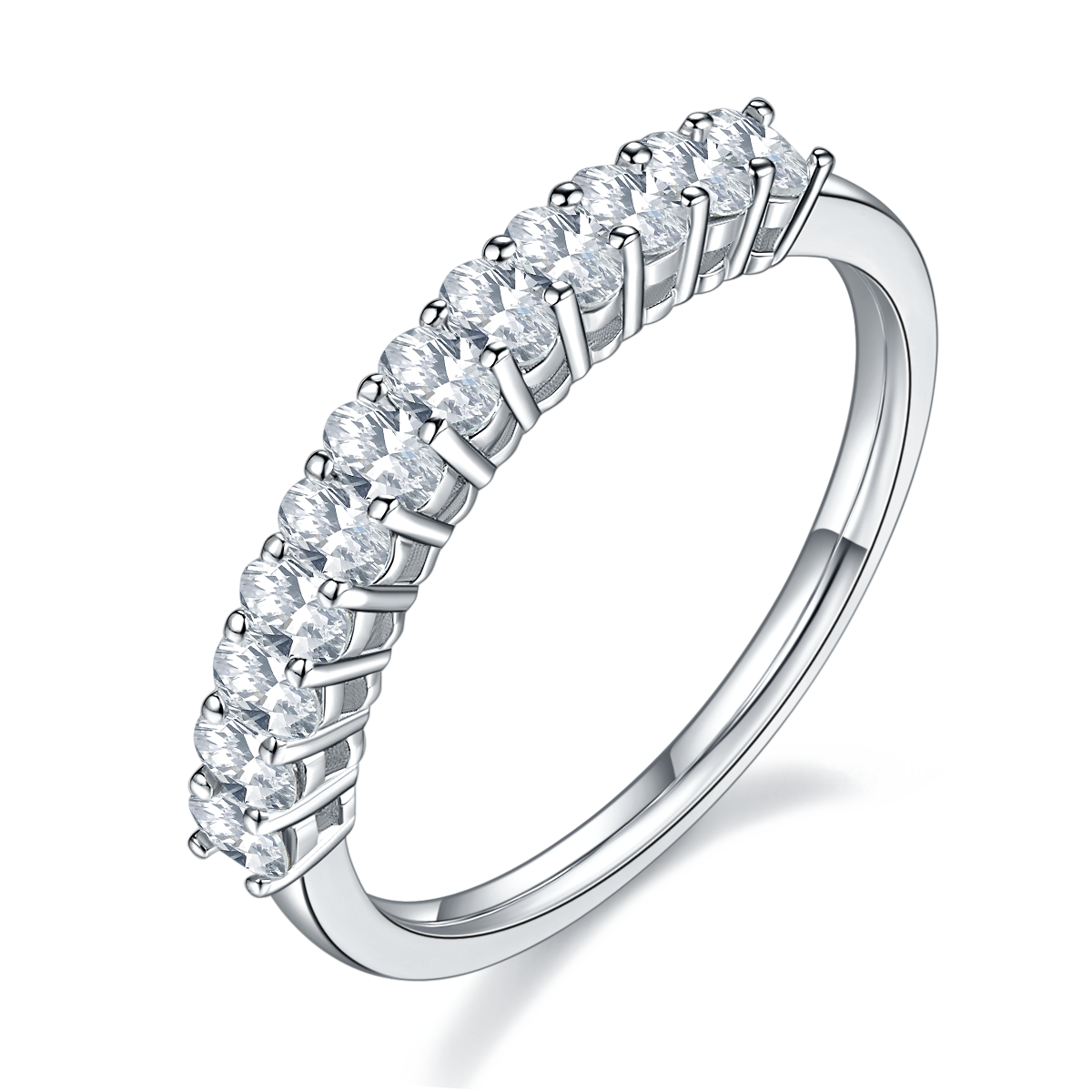 Oval Cut wedding ring, wedding band, promise ring, gift for her, girl, girlfriend, for women, mother, mom, mum, for wife, S925 Moissanite Diamond ring, Valentine’s Day, Mother’s Day, Birthday, anniversary