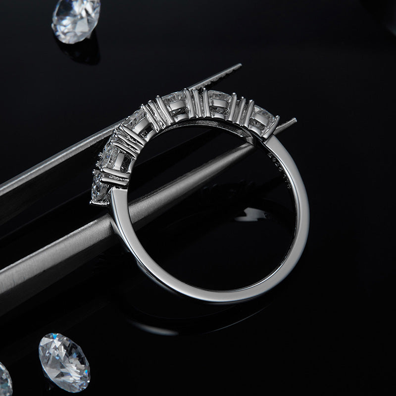Trillion Cut wedding ring, wedding band, promise ring, gift for her, girl, girlfriend, for women, mother, mom, mum, for wife, S925 Moissanite Diamond ring, Valentine’s Day, Mother’s Day, Birthday, anniversary