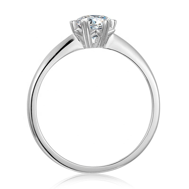 Engagement Ring, promise ring, wedding, gift for her, girl, girlfriend, for women, mother, mom, mum, for wife, heart-shaped prongs 1ct S925 Moissanite Diamond ring, Valentine’s Day, Mother’s Day, Birthday, anniversary