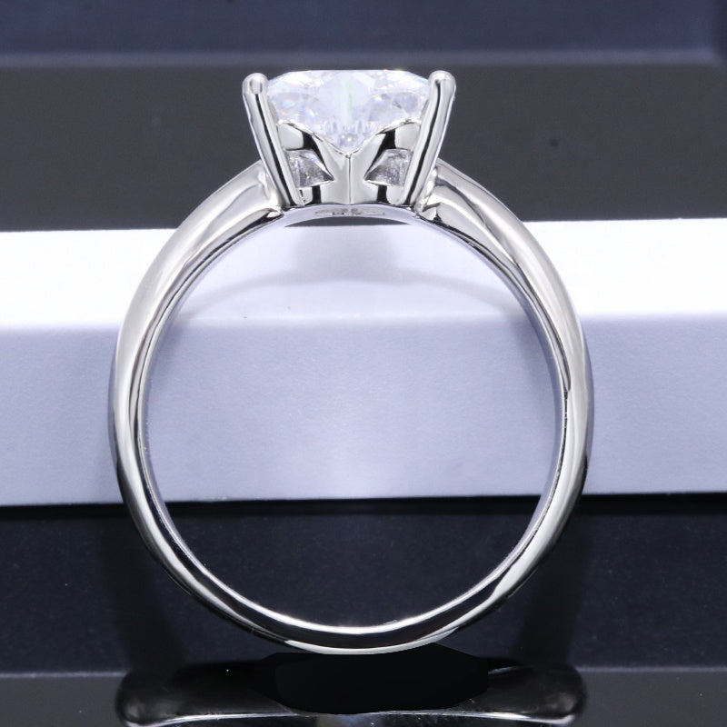 Heart shaped ring, heart shape ring, Lady Gaga engagement ring, promise ring, wedding, gift for her, girl, girlfriend, for women, mother, mom, mum, for wife, heart-shaped 2ct S925 Moissanite Diamond ring, Valentine’s Day, Mother’s Day, Birthday, anniversary