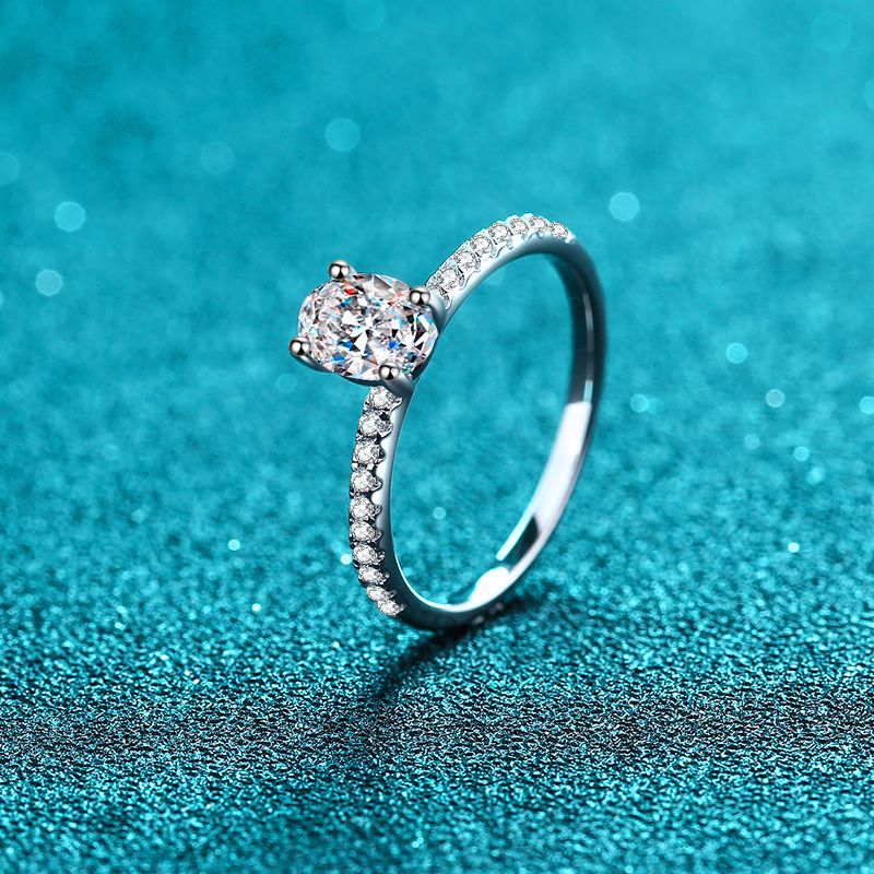 Oval Cut solitaire 1ct, 2ct engagement ring, promise ring, wedding, gift for her, girl, girlfriend, lover, for women, mother, mom, mum, for wife, S925 Moissanite Diamond ring, Valentine’s Day, Mother’s Day, Birthday, anniversary