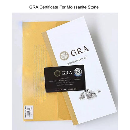 Heart-Shaped Solitaire 0.5/1/2 Carat Moissanite Diamond S925 Stud Earrings