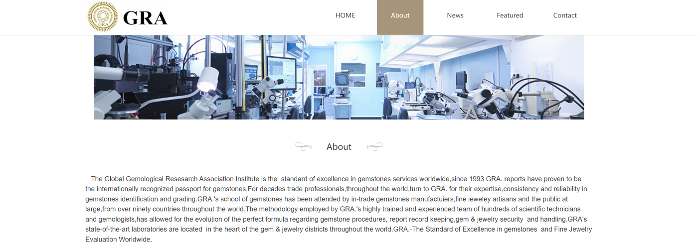 About GRA Certificate 