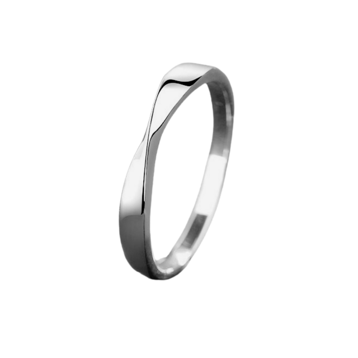 Jupiter Twisted Moissanite Men's Ring — Moisza
