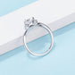 Heart Shape Pave Solitaire engagement ring, promise ring, wedding, gift for her, girl, girlfriend, for women, lover, mother, mom, mum, for wife, 1ct S925 Moissanite Diamond ring on pave setting, Valentine’s Day, Mother’s Day, Birthday, anniversary, Graduation Day, GRA certificate, gift box