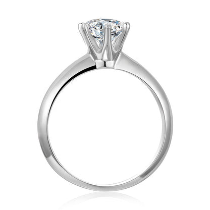 Mila Kunis engagement ring, wedding, promise ring, gift for her, girl, girlfriend, for women, mother, mom, mum, stylish 6 claw 1ct, 1.5ct, 2ct. 3ct, 5ct S925 Moissanite Diamond ring, Valentine’s Day, Mother’s Day, Birthday, anniversary 