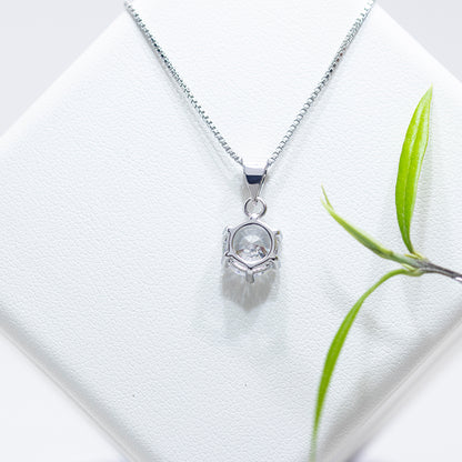 Round Solitaire Engagement Ring 0.5ct S925 White Gold Plated VVS White D Color Moissanite, Wedding Day, Gift for Her, Gift for Girlfriend, girl, Gift for Women, Gift for Mother, for wife, Valentine’s Day, Mother’s Day, Birthday, Jewelry Set, Necklace, Bracelet, 