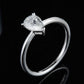 Pear Cut ring, engagement ring, promise ring, wedding, gift for her, girl, girlfriend, for women, mother, mom, mum, for wife, 1ct S925 Moissanite solitaire Diamond ring, Valentine’s Day, Mother’s Day, Birthday, anniversary