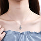 Square Halo 0.5/1/2ct Platinum Plated S925 Moissanite Diamond Pendant Necklace with Pave Bail, Gift for Her, Gift for Girlfriend, girl, Gift for Women, Gift for Mother, Mom, Mum, gift for wife, for lover, Birthday, Valentine’s Day, Mother’s Day, Graduation Day, Wedding, Bridal Necklace, Wedding Necklace, Wedding jewelry, Anniversary, Christmas Present, Gift, GRA Certificate, free gift box 