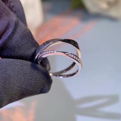 Jupiter Twisted Moissanite Men's Ring — Moisza
