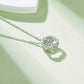 Dancing Necklace S925 0.5ct D color Moissanite Silver Necklace, Gift for Her, Gift for Girlfriend, girl, Gift for Women, Gift for Mother, Mom, Mum, gift for wife, for lover, Birthday, Anniversary, Valentine’s Day, Mother’s Day, GRA Certificate