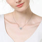 Moissanite Dancing Necklace S925 Sterling Silver 0.8ct, Gift for Her, Gift for Girlfriend, girl, Gift for Women, Gift for Mother, Mom, Mum, gift for wife, for lover, Birthday, Anniversary, Valentine’s Day, Mother’s Day, GRA Certificate, 