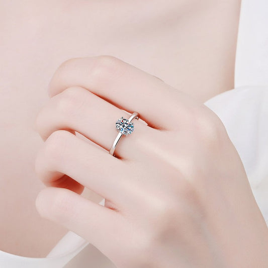 Oval Cut solitaire 1ct Moissanite engagement ring, promise ring, wedding, gift for her, girl, girlfriend, lover, for women, mother, mom, mum, for wife, S925 Moissanite solitaire Diamond ring, Valentine’s Day, Mother’s Day, Birthday, anniversary