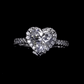 Gwen Stefani Heart shaped Halo ring, heart shape engagement ring, promise ring, wedding, gift for her, girl, girlfriend, for women, mother, mom, mum, for wife, heart-shaped 2ct S925 Moissanite Diamond ring, Valentine’s Day, Mother’s Day, Birthday, anniversary
